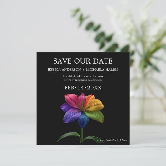🌈 Rainbow Lily Save the Date — Square セーブザデート (スタンド正面)