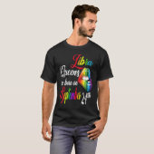 Rainbow Lips Queens Are Born On September 23rd Lib Tシャツ (正面フル)