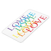 RAINBOW LOVE 4x6フレキシブル磁石 マグネット (左側)