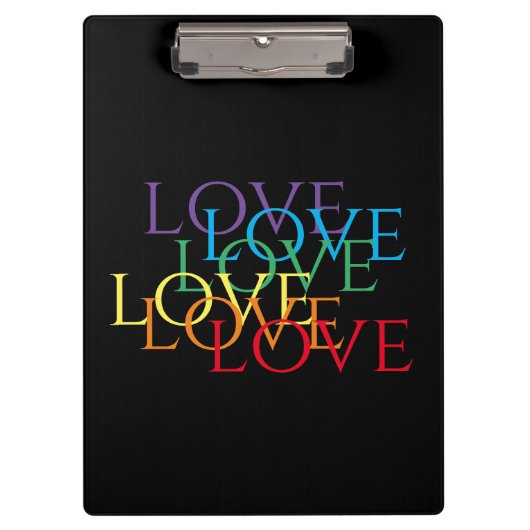 RAINBOW LOVE IIクリップボード クリップボード (正面)