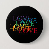 RAINBOW LOVE II ラウンドボタン 缶バッジ (正面)