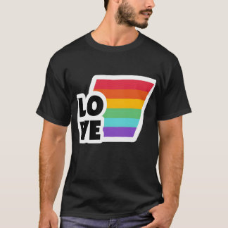 Rainbow Love Pride Month friends Tシャツ
