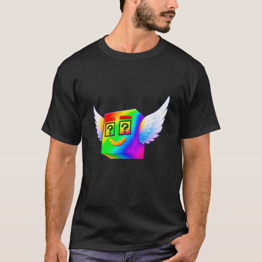 Rainbow Lucky Block Mythic New Secret Brainrot God Tシャツ (正面)