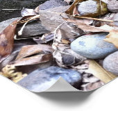 'Rainbow Man' Petroglyph, Maui, Hawaii ポスター (角)