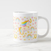 Rainbow Mane Horses Coffee Mug — Cooper & Cody ジャンボコーヒーマグカップ (右)