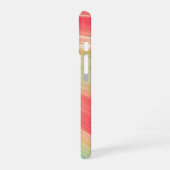 Rainbow Marble Art Phone Case iPhone 16ケース (左側面)