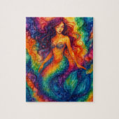 Rainbow Mermaid ジグソーパズル (縦)