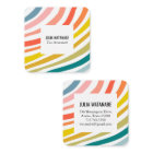 Rainbow Minimalist Stripes Handmade