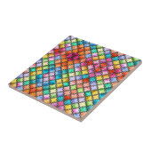 Rainbow mosaic pattern タイル (側面)