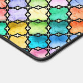 Rainbow mosaic pattern デスクマット (コーナー)