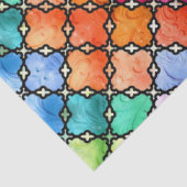 Rainbow mosaic pattern 薄葉紙 (詳細)