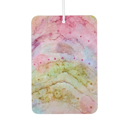 “Rainbow Mountain” Air Freshener カーエアーフレッシュナー (正面)