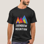 Rainbow Mountain Cusco-Peru Tシャツ (正面)