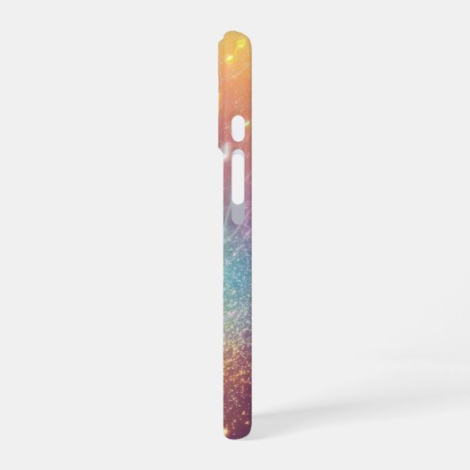 Rainbow Note Symphony Phone Case iPhone 16ケース (左側面)