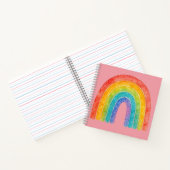 Rainbow notebook. ノートブック (内部)