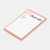 Rainbow Notes from Rainbow Shout Out Post It Notes ポストイット (アングル)