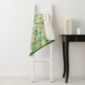 Rainbow of Irish Luck Shamrock Clover Pastel Green シェルパブランケット (インサイチュ)