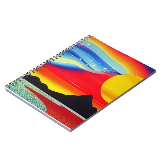 Rainbow of the Sun Notebook ノートブック (左側)