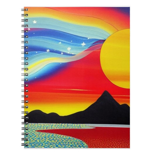 Rainbow of the Sun Notebook ノートブック (正面)