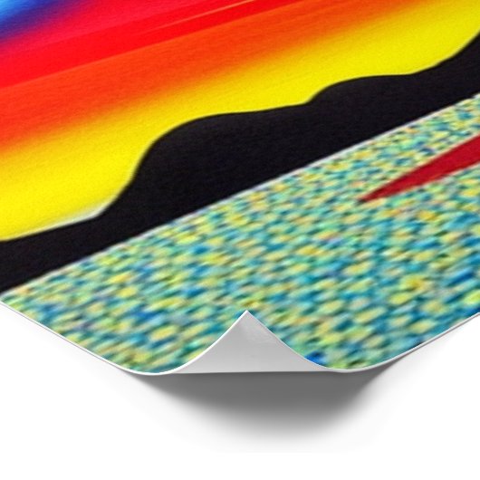 Rainbow of the Sun Poster ポスター (角)