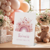 Rainbow Onederful 1st Birthday Favours  台座サイン