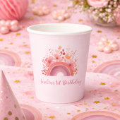 Rainbow Onederful 1st Birthday Party  紙コップ