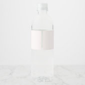 Rainbow Onederful 1st Birthday Water Bottle Label ペットボトルラベル (裏面)