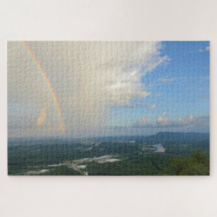 Rainbow Over Chattanooga, Tennessee - 20x30インチ ジグソーパズル