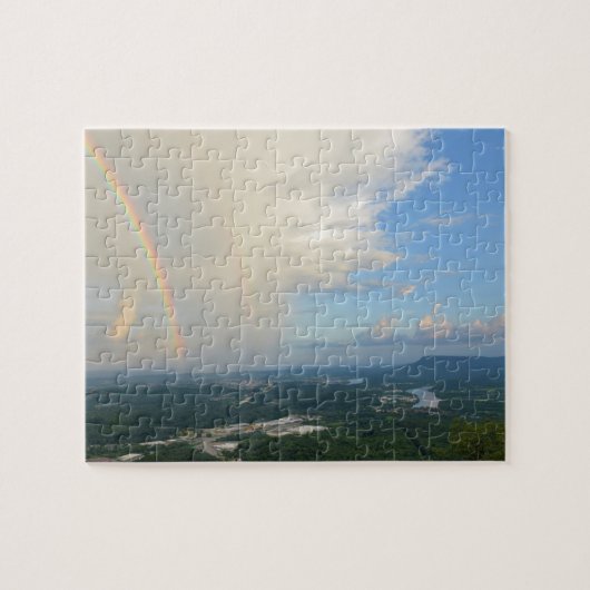 Rainbow Over Chattanooga, Tennessee - 8x10インチ ジグソーパズル (横)