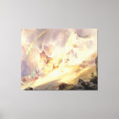 Rainbow Over Yellowstone, Moran 1900 キャンバスプリント (正面)