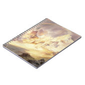 Rainbow Over Yellowstone, Moran 1900 ノートブック (左側)