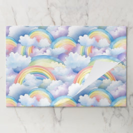Rainbow Paper Placemats ペーパーパッド