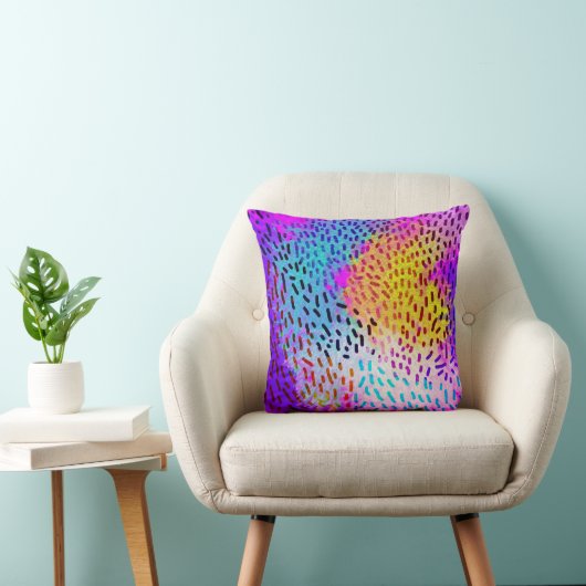 Rainbow Pattern Cushion クッション (椅子)