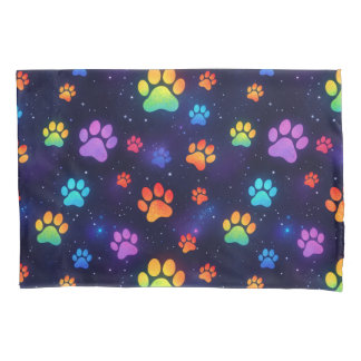 Rainbow Paws 枕カバー