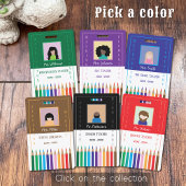 Rainbow Pencils Kindergarten Teacher ID Badge バッジ