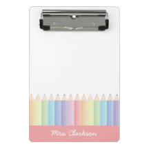 Rainbow Pencils Personalized Teacher