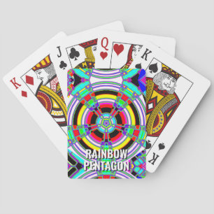 RAINBOW PENTAGON (単語を変更できる) トランプ