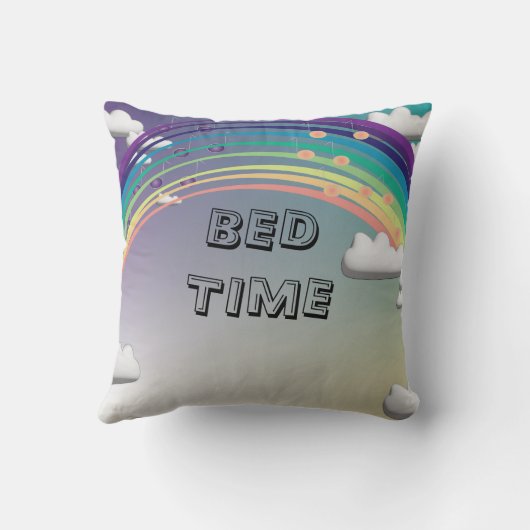 Rainbow Pillow クッション (裏面)