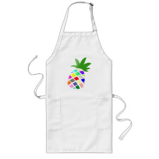 Rainbow pineapple ロングエプロン