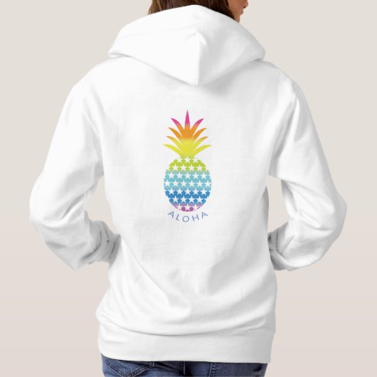 Rainbow Pineapple　062 パーカ (裏面)