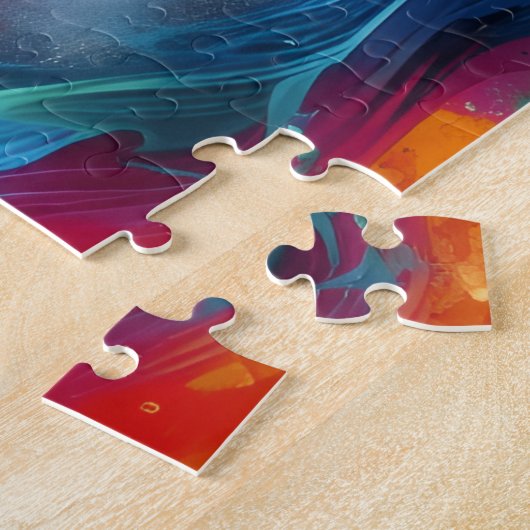 Rainbow Pirate Ship ジグソーパズル (側面)