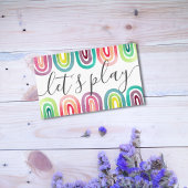 Rainbow Playdateの親遊ネットワーク通話を開始 コーリングカード