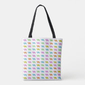 Rainbow Polar Bear Tote Bag トートバッグ (裏面)