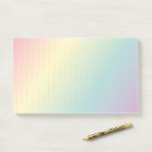 Rainbow Post-It®、10 x 6インチ ポストイット (デスク)