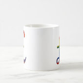 Rainbow pound コーヒーマグカップ (中央)