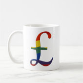 Rainbow pound コーヒーマグカップ (左)