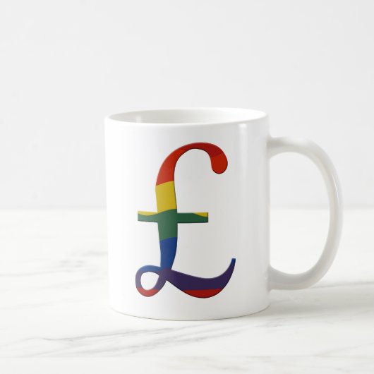 Rainbow pound コーヒーマグカップ (右)