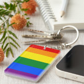 Rainbow Pride キーホルダー (正面右)