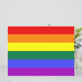 Rainbow Pride Flag Invitation 招待状 (スタンド正面)
