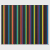 Rainbow Pride Stripe Wrapping Paper ラッピングペーパー (フラット)